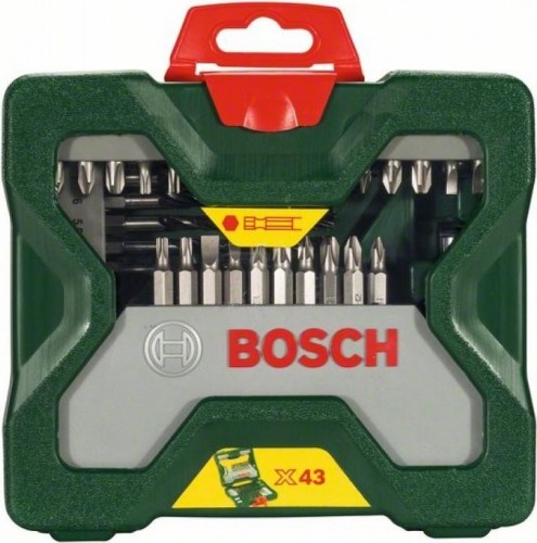 Набор оснастки универсальный BOSCH X-Line 43 предмета 2607019613 - изображение 2