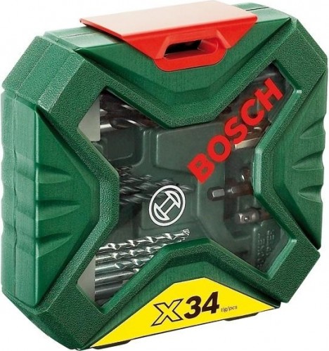 Набор оснастки универсальный BOSCH X-Line NEW GENERATION 34 предмета 2607010608 - изображение 2