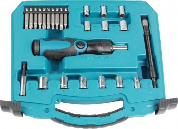 Набор оснастки универсальный  MAKITA 65 предметов CIRCLE SERIES D-42020 - изображение 4
