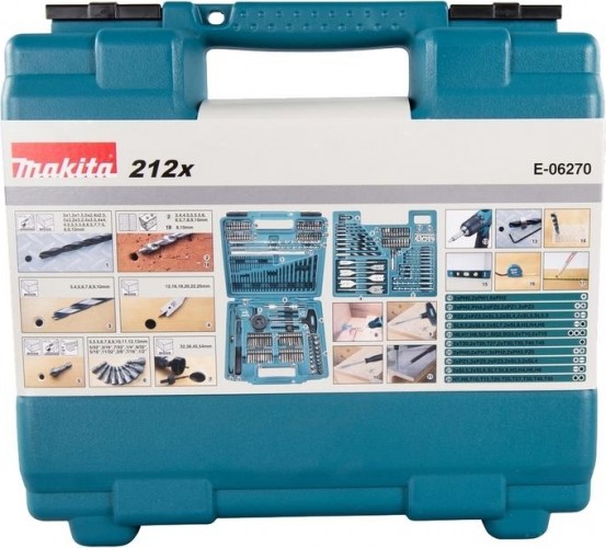 Набор оснастки универсальный  MAKITA BASIC 212  E-06270 - изображение 3