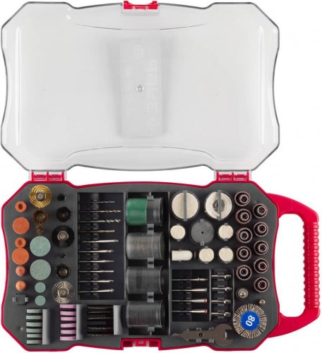 Набор оснастки универсальный ЗУБР для гравировальных машин 208 предметов 35901-H208 35901-H208 - изображение 2