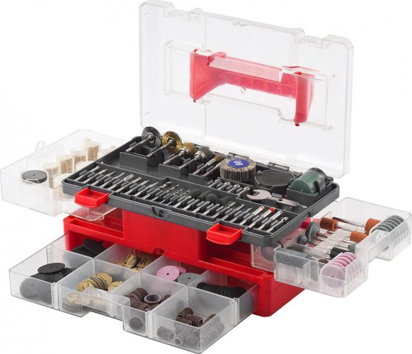 Набор оснастки универсальный ЗУБР для гравировальных машин 349 предметов 35905-H349 35905-H349