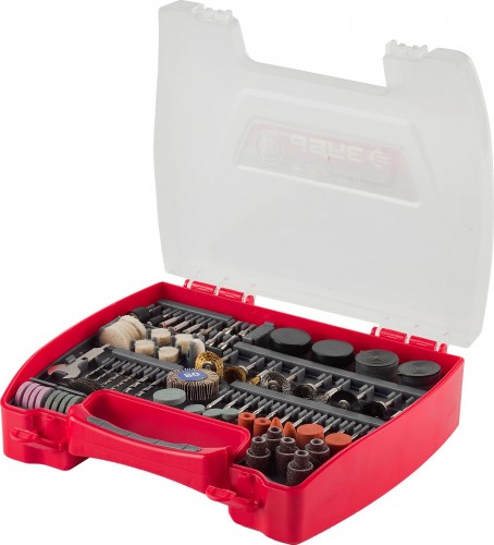 Набор оснастки универсальный ЗУБР для гравировальных машин 220 предметов 35903-H220 35903-H220