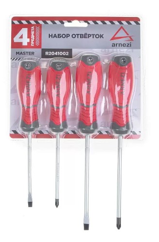 Набор отверток ARNEZI R2041002 Master 4 пр - изображение 2