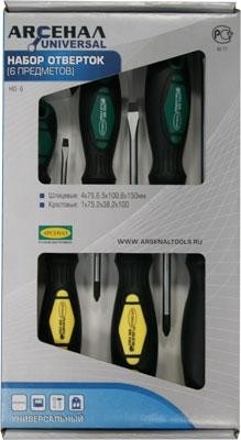 Набор отверток АРСЕНАЛ НО-6 39100