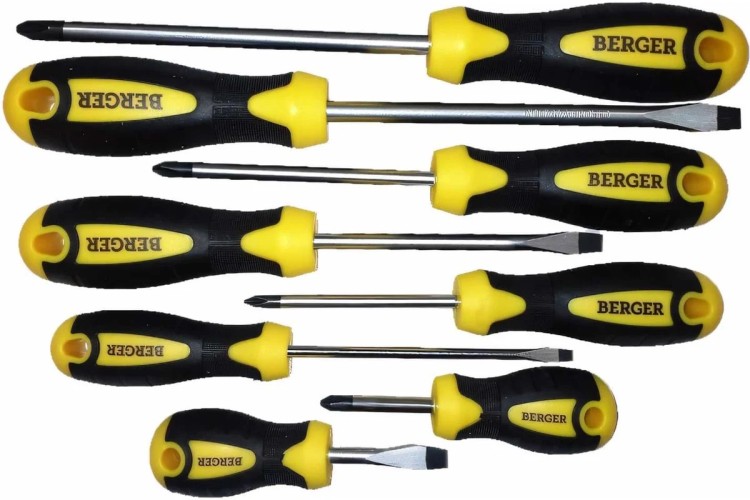 Набор отверток BERGER BG1062 8 пр.