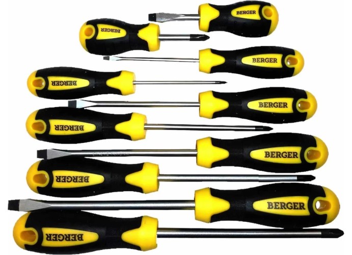 Набор отверток BERGER BG1063 10 пр.