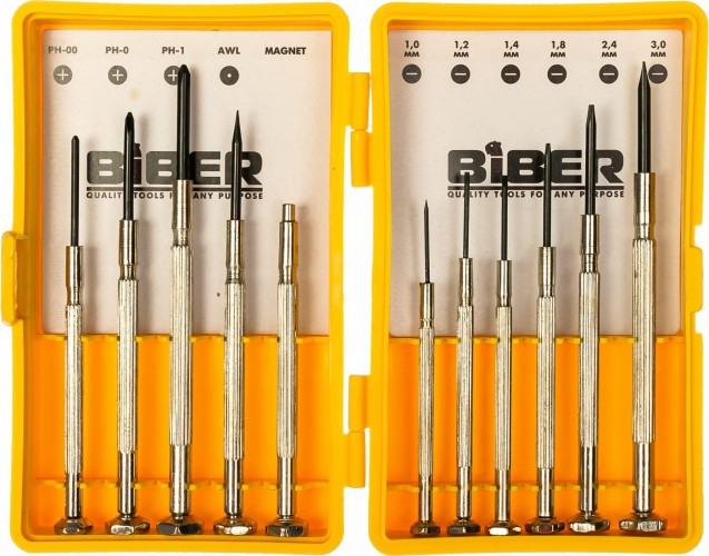 Набор отверток Biber 85566 для точных работ 11шт. тов-159181