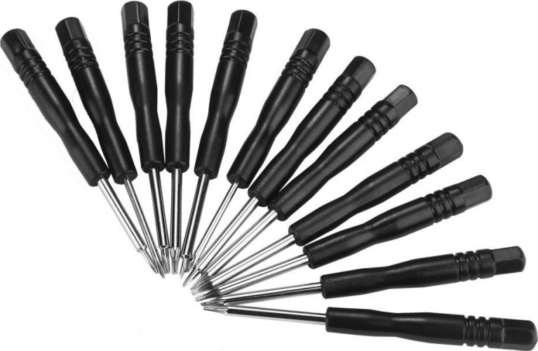 Набор отверток DEKO SS12 прецизионных для точных работ (12 предметов) 065-0591 - изображение 2