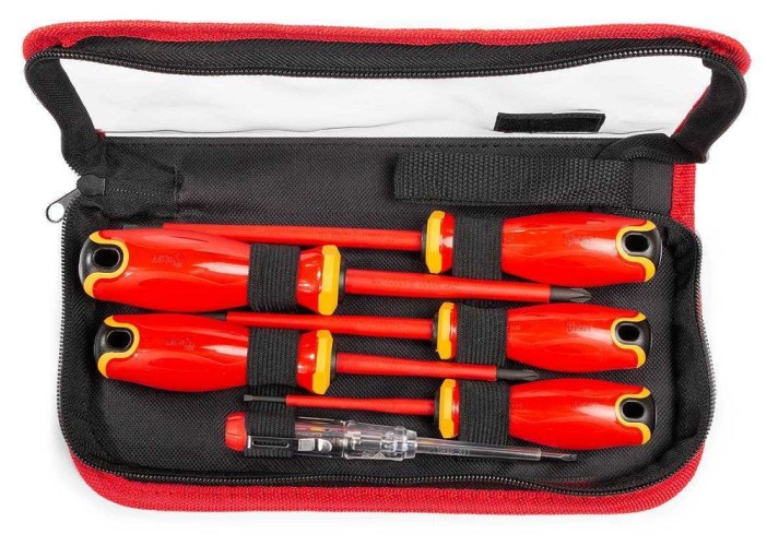 Набор отверток диэлектрических КВТ НИО-2206-S серия ПРОФИ 88925