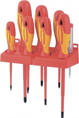 Набор отверток диэлектрических GROSS до 1000 В двухкомпонентные рукоятки 12950