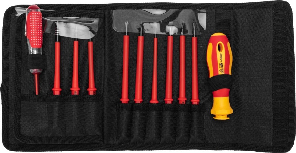 Набор отверток диэлектрических REXANT 12-4772-3 123 предмета - изображение 2