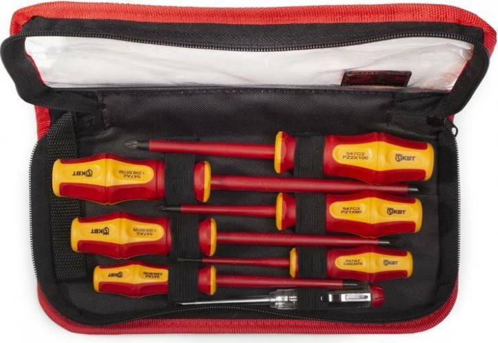 Набор отверток диэлектрических КВТ "Профи" НИО-07 78618