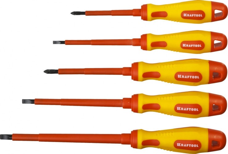 Набор отверток диэлектрических KRAFTOOL X-Drive ELECTRO 250088-H6 6 предметов 250088-H6