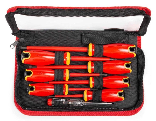 Набор отверток диэлектрических КВТ НИО-2208-S серия ПРОФИ 88926