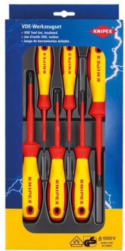 Набор отверток диэлектрических KNIPEX 002012V05 KN-002012V05