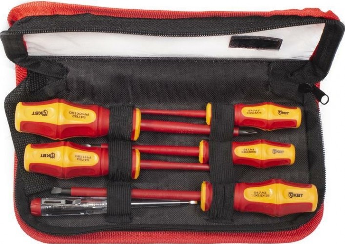 Набор отверток диэлектрических КВТ "Профи" НИО-06 78617