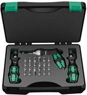 Набор отверток динамометрических WERA 7440/41/42 SATZ 0,3 х 6 Nm / set 0,3 х 6 Nm   WE-074739 WE-074739