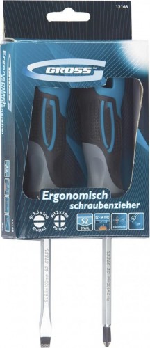 Набор отверток GROSS 2 предмета 12168 12168 - изображение 2
