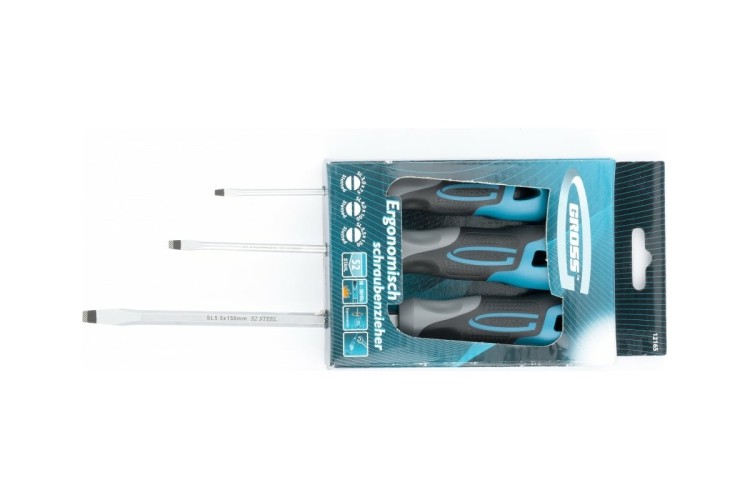 Набор отверток GROSS 3 предмета 12165 12165 - изображение 2