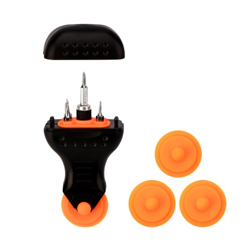 Набор отверток и роликов Kranz KR-12-4770 для ремонта мобильных устройств 9 пр.