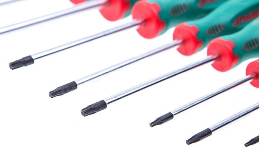 Набор отверток JONNESWAY D71T109S стержневых TORX® ANTI-SLIP GRIP, 9 предметов 048716 - изображение 3