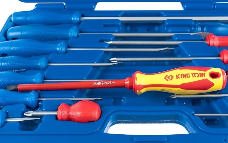 Набор отверток KING TONY 35114MR 14 предметов - изображение 3