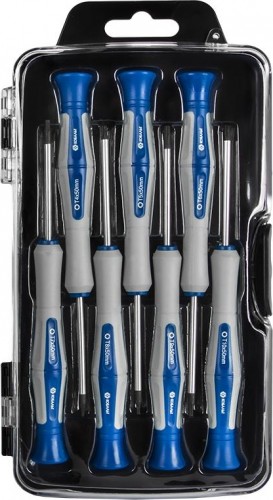 Набор отверток Кобальт 245-237 для точных работ ultra grip 50 мм, torx кейс (7 шт - изображение 2