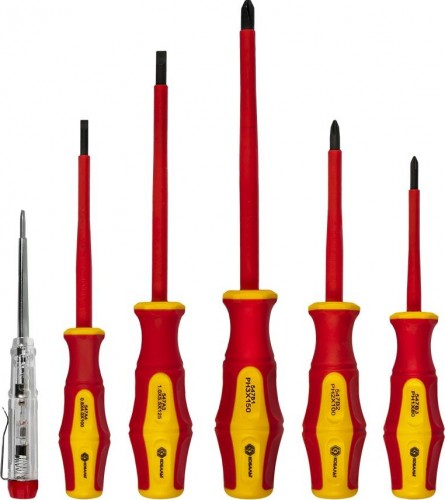 Набор отверток Кобальт 646-522 диэлектрических ultra grip cr-v (6 шт.) - изображение 2