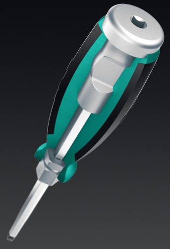 Набор отверток KRAFTOOL 25035 IMPACT ударных, сквозной стержень Cr-Mo, 13 шт - изображение 5