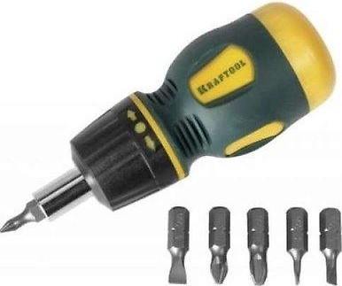 Набор отверток KRAFTOOL "EXPERT" 7 предметов со вставками 26190-H7 26190-H7