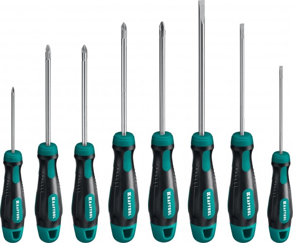 Набор отверток KRAFTOOL Х-Drive-8 8 предметов 250081-H8