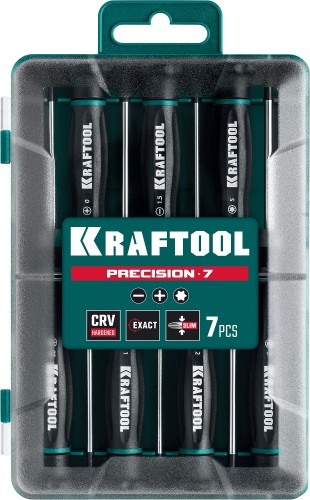 Набор отверток KRAFTOOL Precision 7 25686