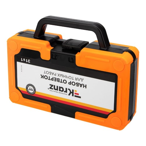 Набор отверток Kranz KR-12-4778 для точных работ 31 пр. - изображение 4