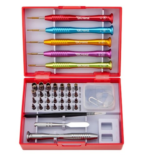 Набор отверток Kranz KR-12-4773 для точных работ 40 пр. - изображение 2