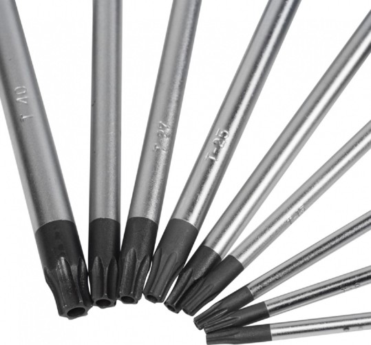 Набор отверток прецизионных TORX KING TONY 30309PR 9 предметов - изображение 3