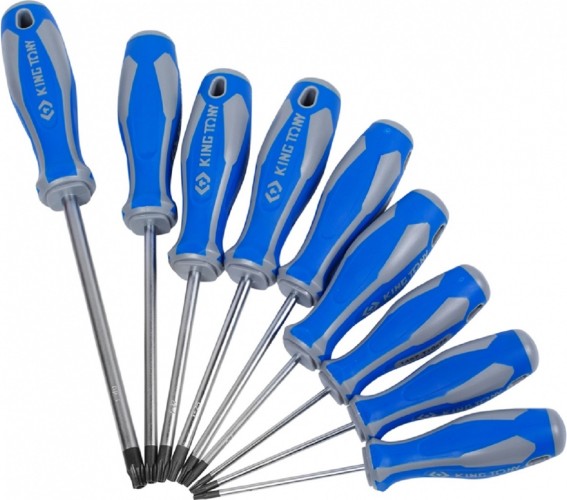 Набор отверток прецизионных TORX KING TONY 30309PR 9 предметов - изображение 2