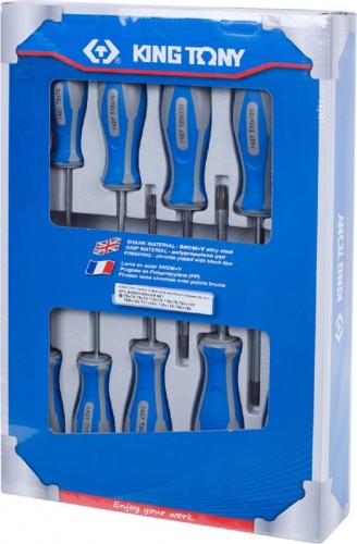 Набор отверток прецизионных TORX KING TONY 30309PR 9 предметов - изображение 4