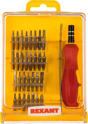 Набор отверток REXANT 12-4701 для точечных работ 32 предмета - изображение 5