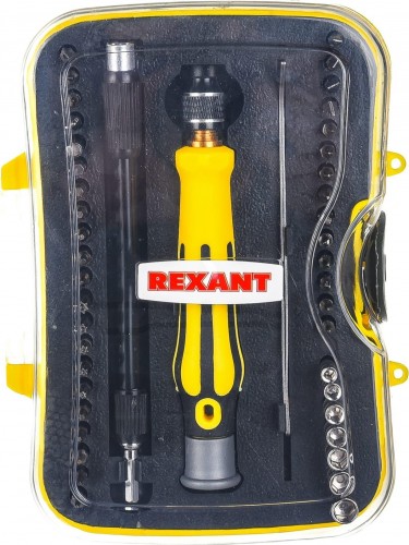 Набор отверток REXANT 12-4706 для точечных работ 45 предметов - изображение 4