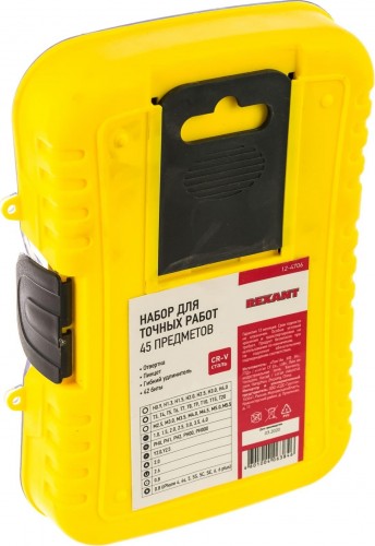 Набор отверток REXANT 12-4706 для точечных работ 45 предметов - изображение 3