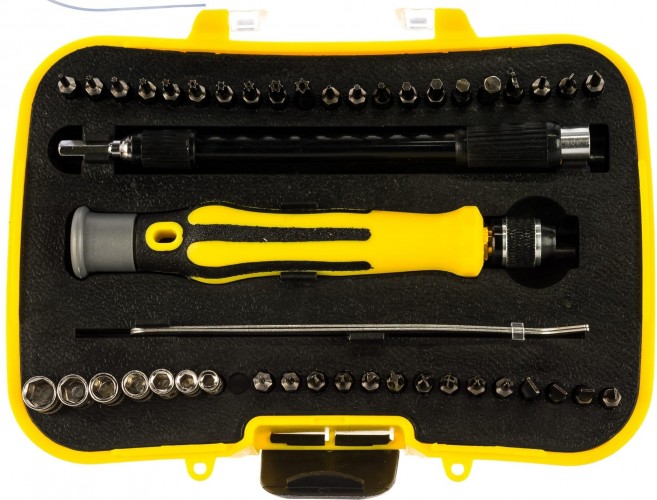 Набор отверток REXANT 12-4706 для точечных работ 45 предметов