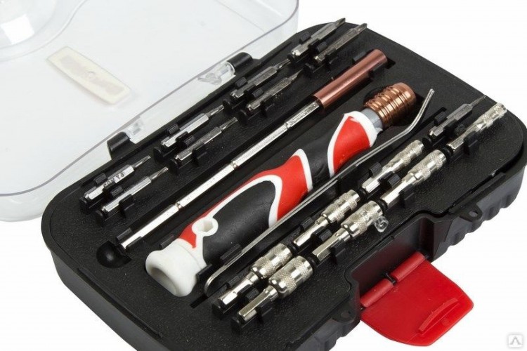 Набор отверток REXANT 12-4771 19 предметов - изображение 2