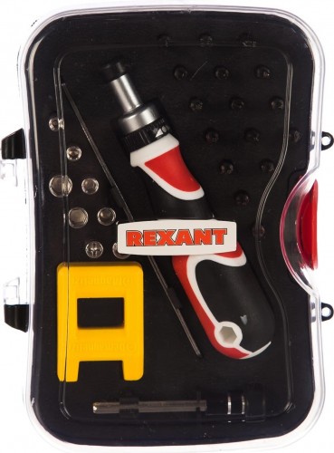 Набор отверток REXANT 12-4772 28 предметов - изображение 3