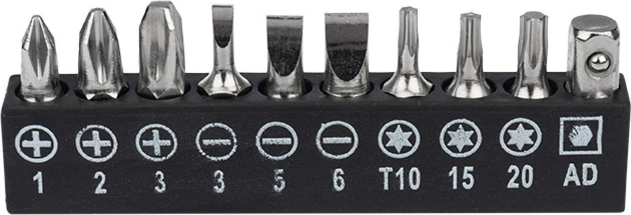 Набор отверток REXANT 12-6075 головок и бит с реверсивной 21 предмет - изображение 5