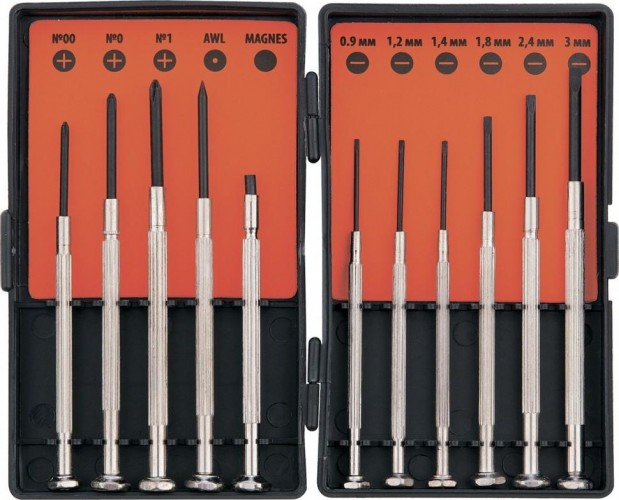 Набор отверток Sparta  11 шт для точной механики 133605