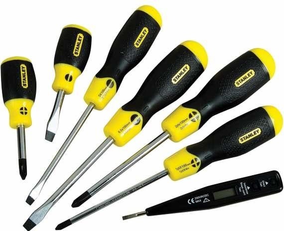 Набор отверток STANLEY CUSHION GRIP 0-65-009 7 предметов 0-65-009