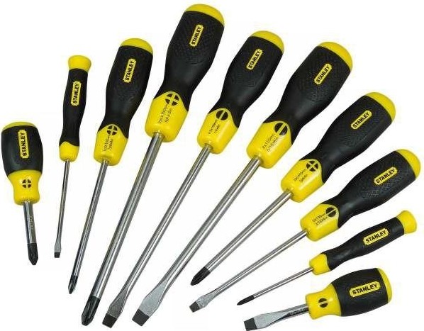 Набор отверток STANLEY CUSHION GRIP 2-65-005 10 штук 2-65-005 - изображение 2