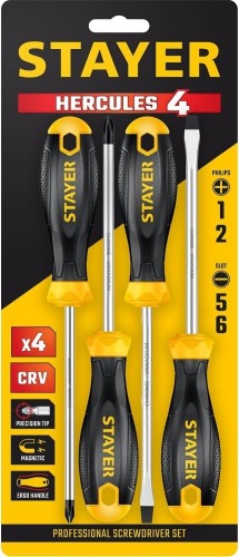Набор отверток STAYER 2513-H4_z02 Hercules, 4 шт. - изображение 3