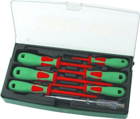 Набор отверток стержневых диэлектрических JONNESWAY DV13PP07S 7 предметов 048787